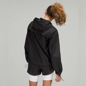 Lululemon Step Out Anorak Jacket Size Small Black Packable Jacket